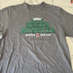 47 Gray and Green Short Sleeve Tee